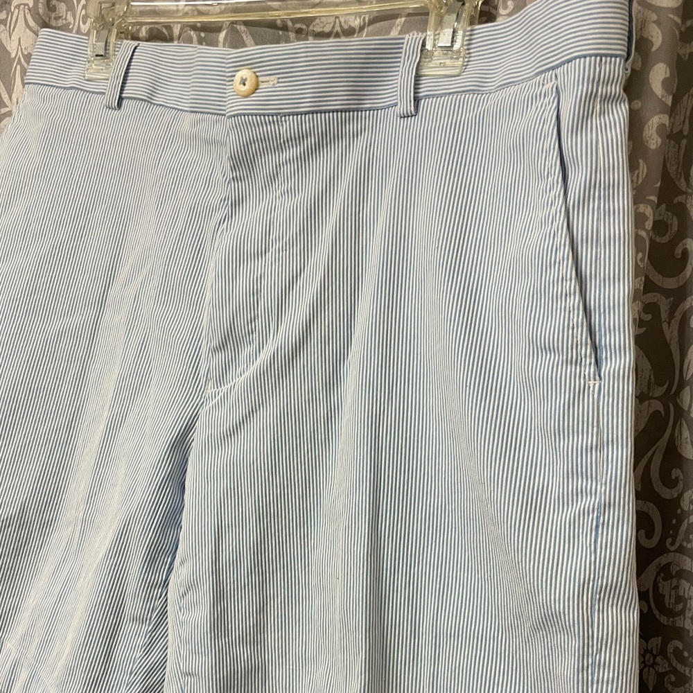 Men’s Southern Tide Blue & White Striped Shorts 🌊